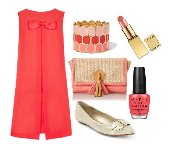 60s inspired wedding guest outfit