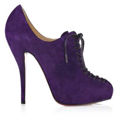 Christian Loubutin 24 Trous 120 suede boots