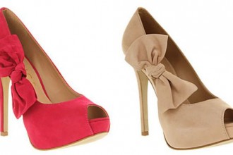 Office 'Kind' bow peep toes