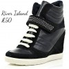 River Island wedge sneakers