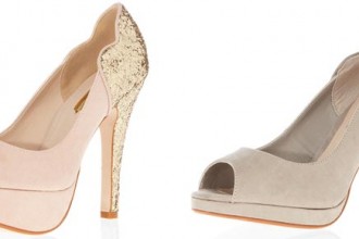 Glitter heel peep toes from Dorothy Perkins