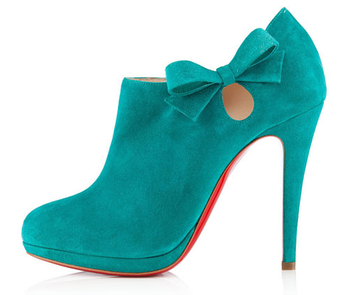 Christian Louboutin Belnodo ankle boots in teal